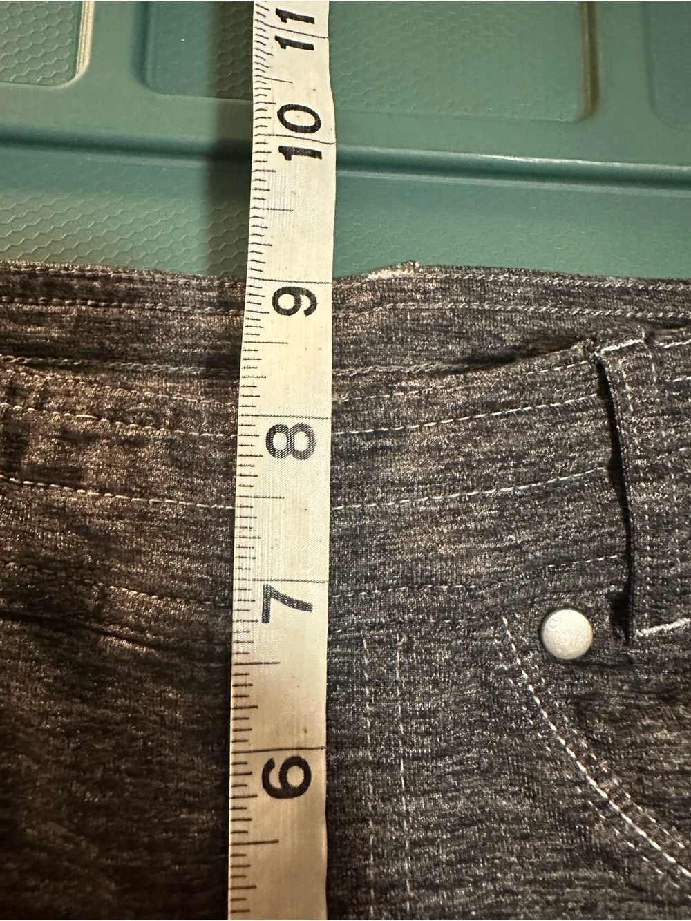 KUHL mova straight leg gray knit pants size 4 reg hiking outdoor comfy casual - Picture 8 of 9